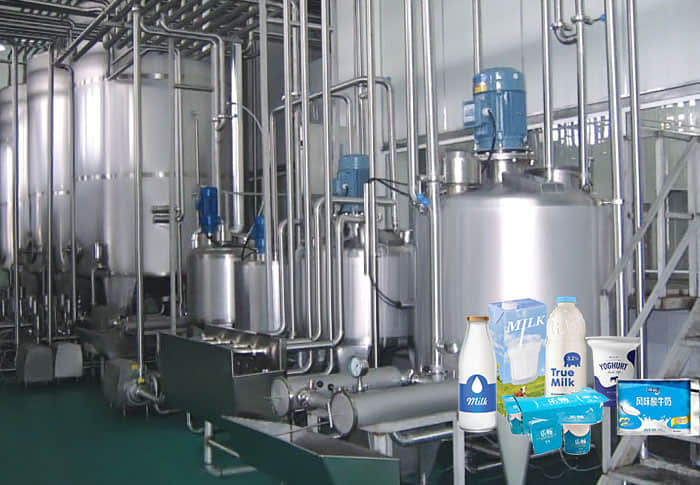 UHT Milk Production Line