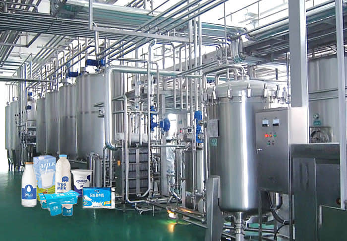 Fresh Milk Production Line Plant