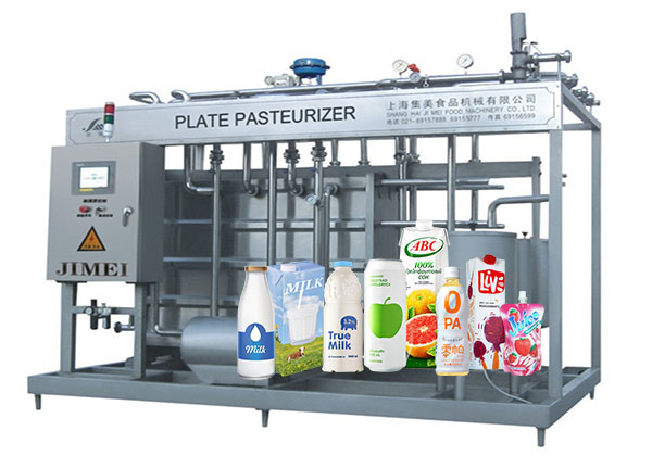 Juice pulp milk pasteurizer(plate type)
